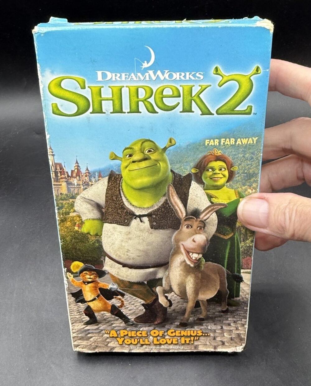 Shrek 2 VHS Mike Myers Comedy Classic Pre-Owned Vintage Movie Video Tape EUC